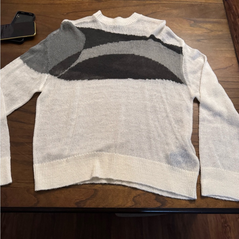 NY Fashion Week C2H4 1 of 1 Sample Acrylic Sweater LARGE